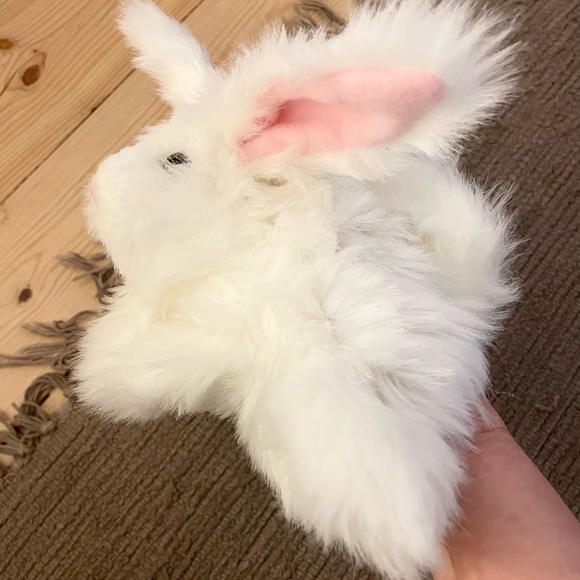 Little White Bunny Hand Puppet NWOT - Picture 2 of 14